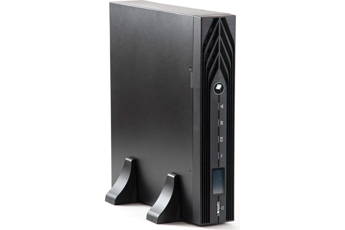 Источник бесперебойного питания Skat -UPS 3000 RACK Источник бесперебойного питания 2700Вт, On-Line, 6 АКБ внешние, чистый синус, ток заряда 6 А 8957