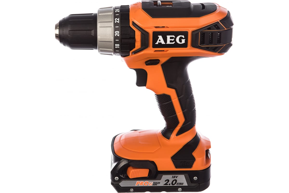 Аккумуляторная ударная дрель-шуруповерт AEG BSB18G3LI-202C 4935464103