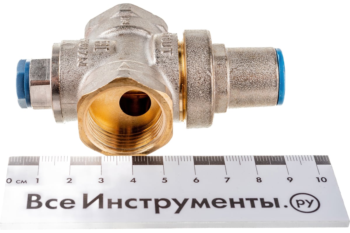 Редуктор давления STOUT PN16, вн/вн 3/4", с выходом под манометр SVS-1010-000020 RG008UB79E4GJ0
