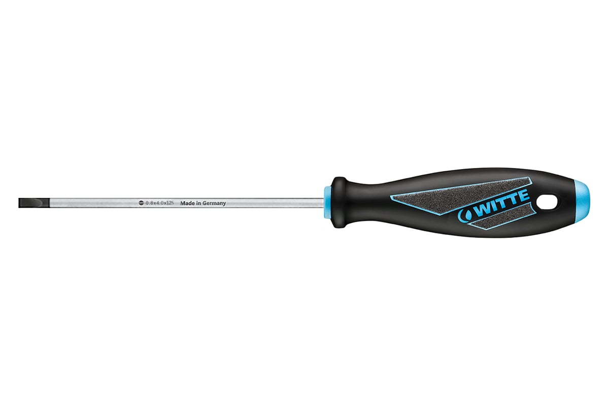 Отвертка MAXX plus для электриков 0,8 х4,0 х125 мм WITTE 630242016