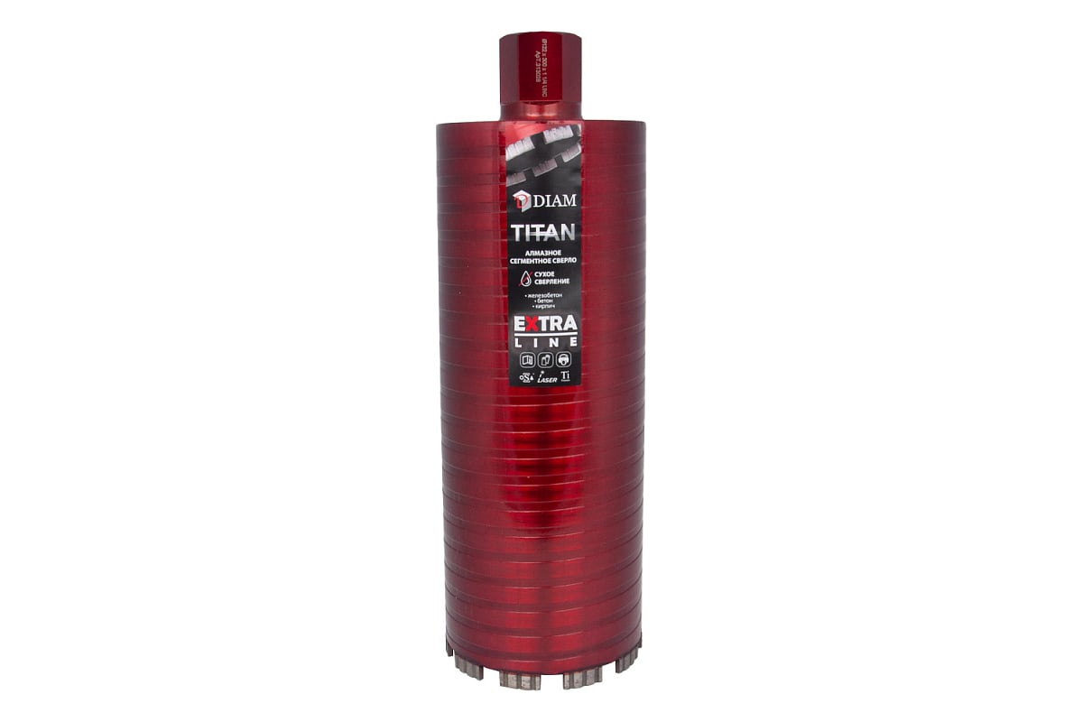 Сверло алмазное САСС Extra Line Titan (122x300 мм; 6 сегментов; 1 1/4UNC) Diam 313028