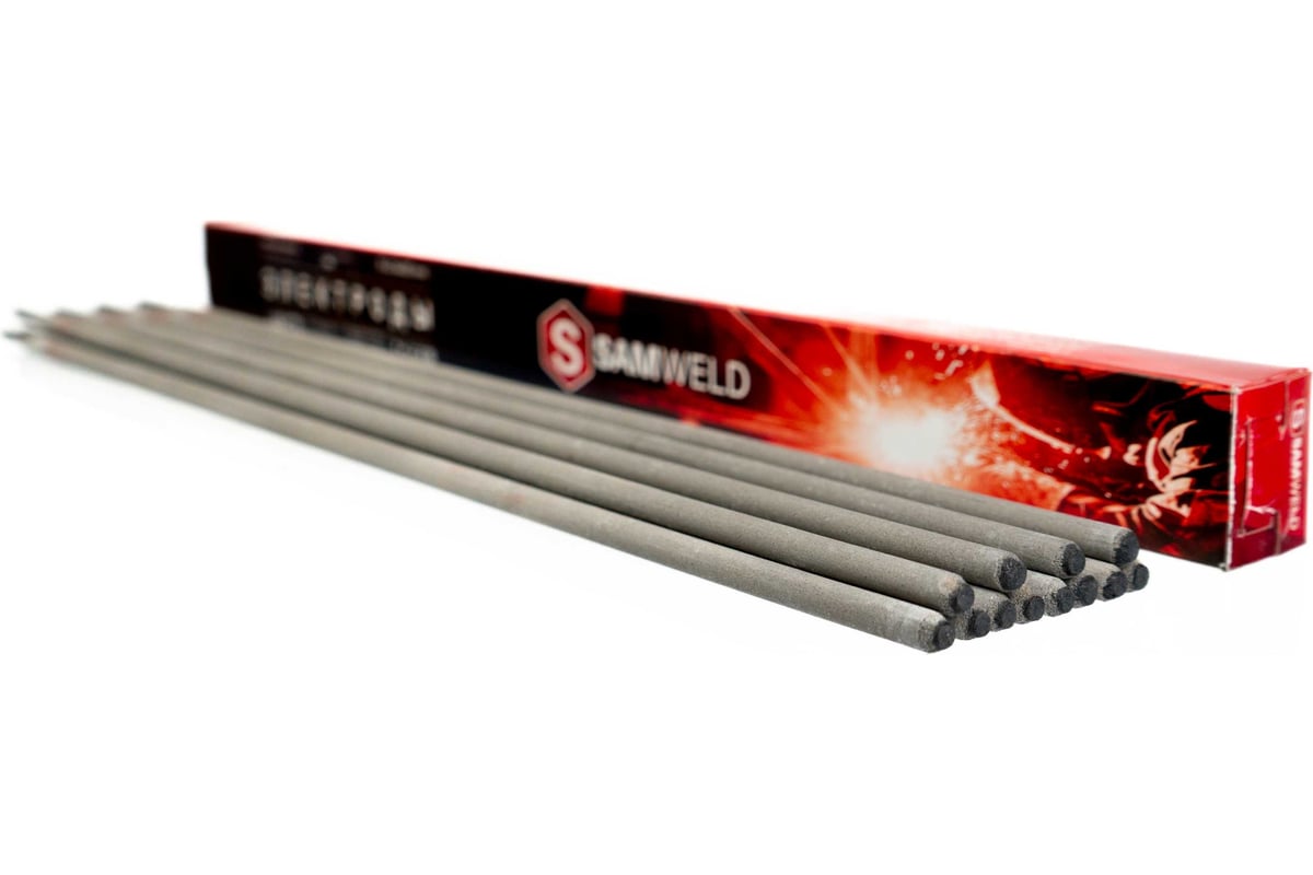 Электроды 4.0 мм сварочные E7018 (УОНИ-13/55) НАКС 5 кг SAMGRUPP 17060