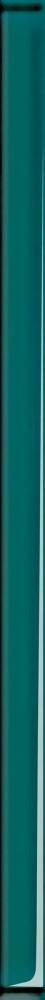 Декор Cersanit Universal Glass спецэлемент стеклянный green 2x44 см, UG1G021