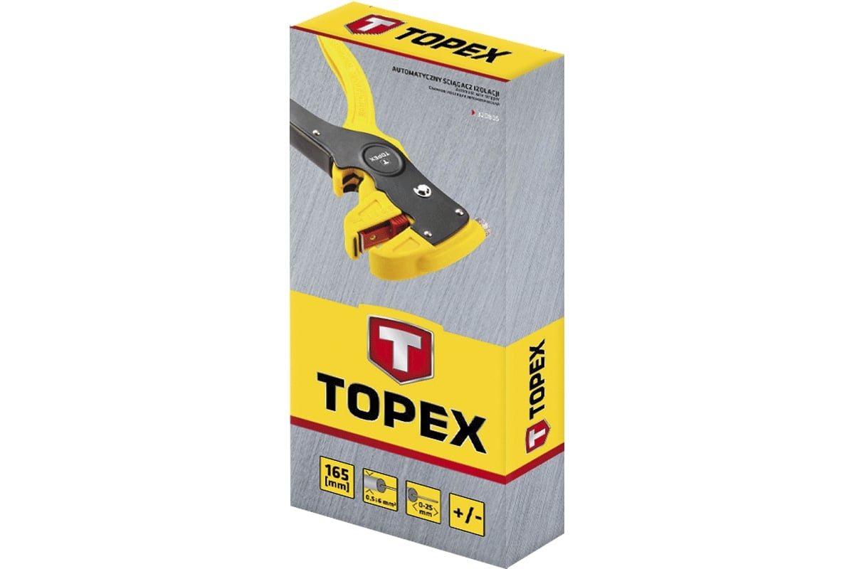 Автоматический съемник изоляции Topex 175 мм 32D805