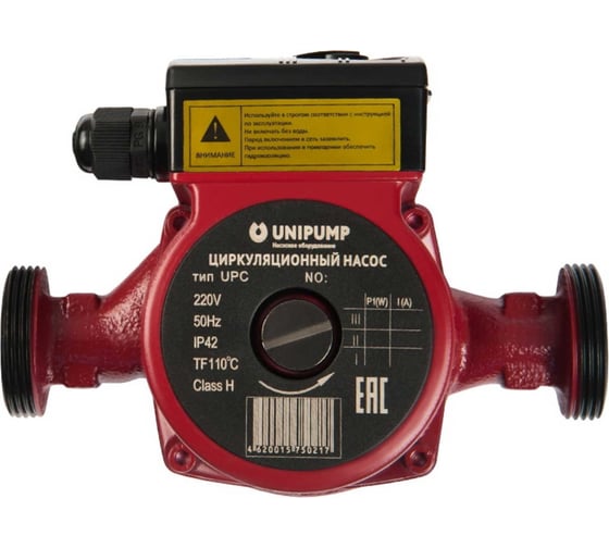 Циркуляционный насос UNIPUMP UPС 25-80 180 93873
