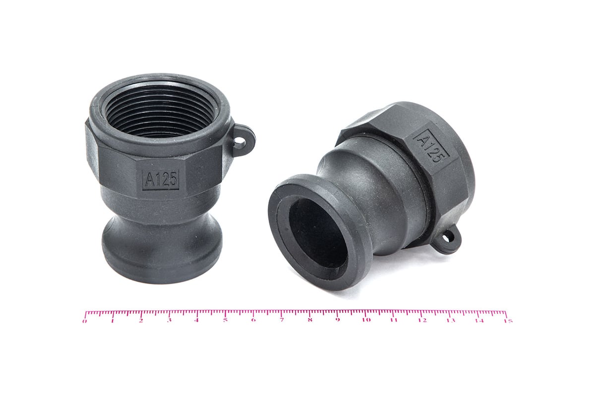 Камлок полипропилен HIMPT (PP) A-125 1 1/4" (32 мм) 00-00007784