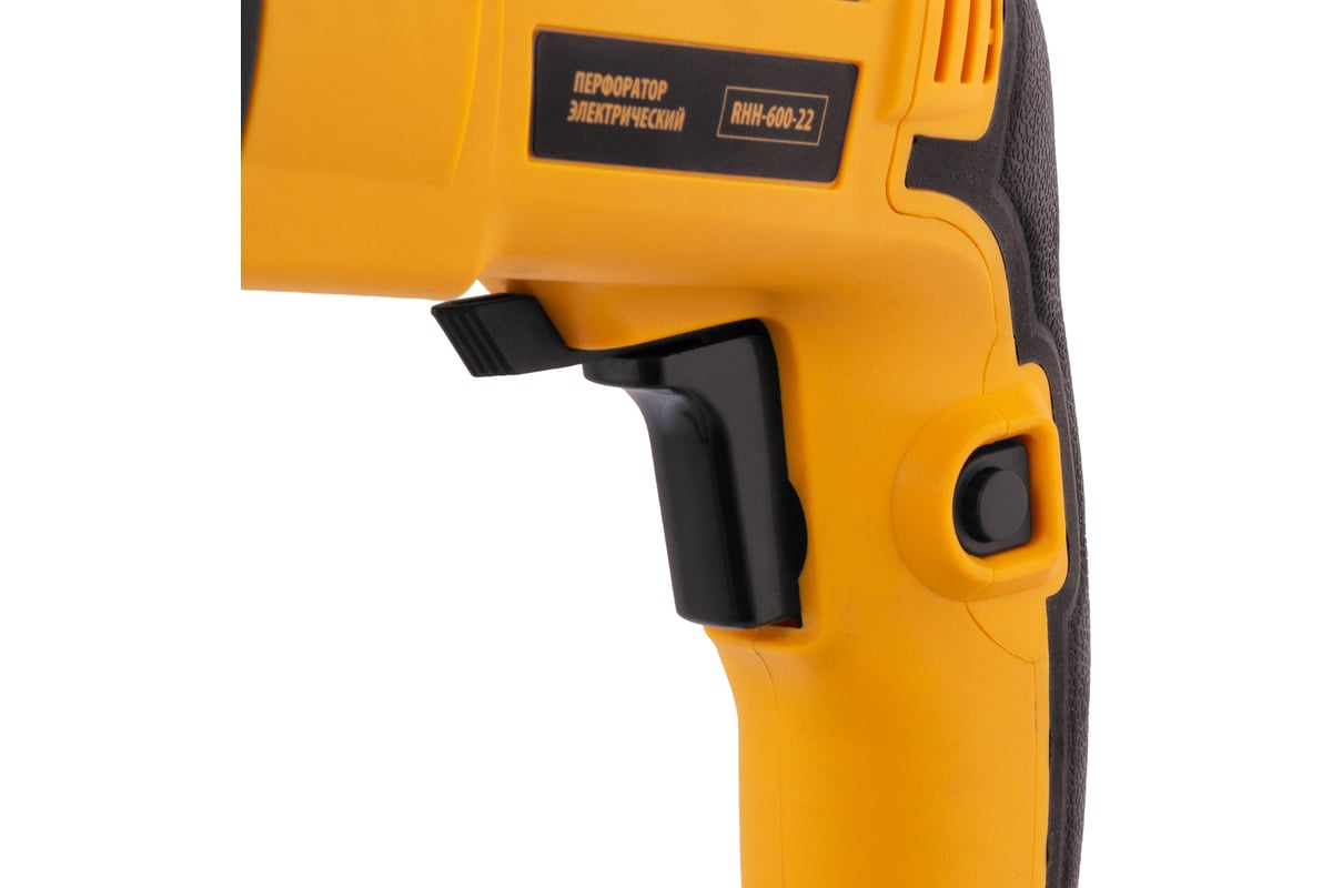 Электрический перфоратор Denzel rhh-600-22, sds-plus, 600 вт, 2.5 дж, 2 режима 26602