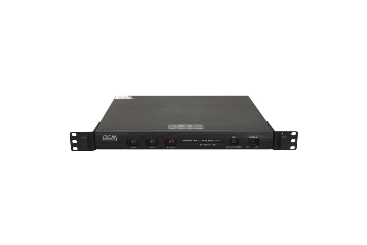 Источник бесперебойного питания Powercom King Pro RM, интерактивная, 1000 ВА/800 Вт, KIN-1000AP-RM-1U