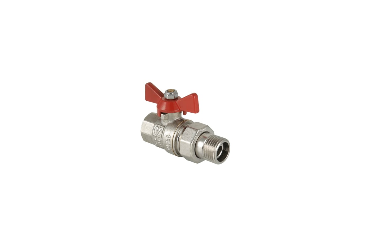 Шаровой кран с полусгоном 1" вн.-нар. Valtec BASE VT.227.N.06