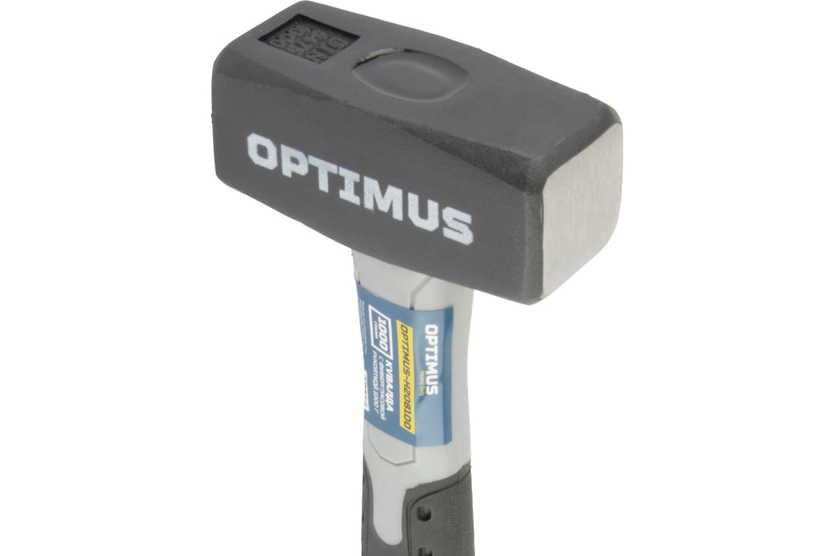 Кувалда Optimus с фибергласовой рукояткой, 1000 г OPTIMUS-H208100