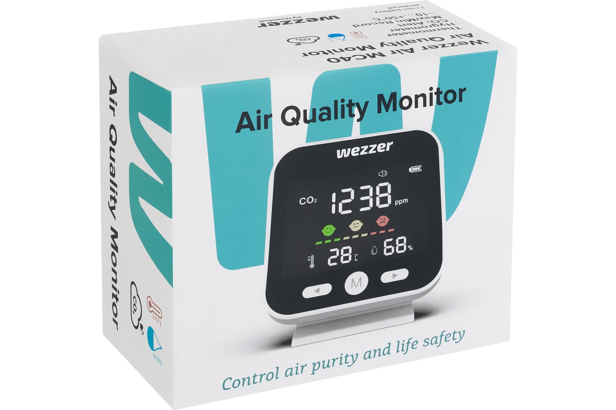 Монитор качества воздуха Levenhuk Wezzer Air MC40 81405
