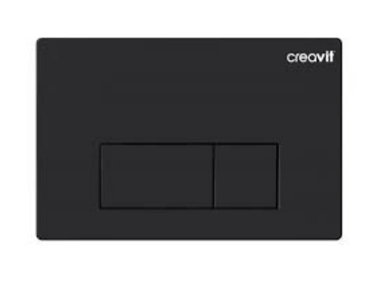 Кнопка смыва Creavit Arc GP8002.01 черный матовый