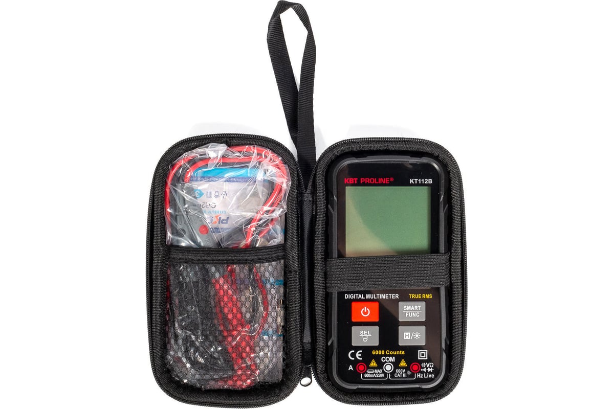 Цифровой мультиметр КВТ SMART KT 112В PROLINE 86326