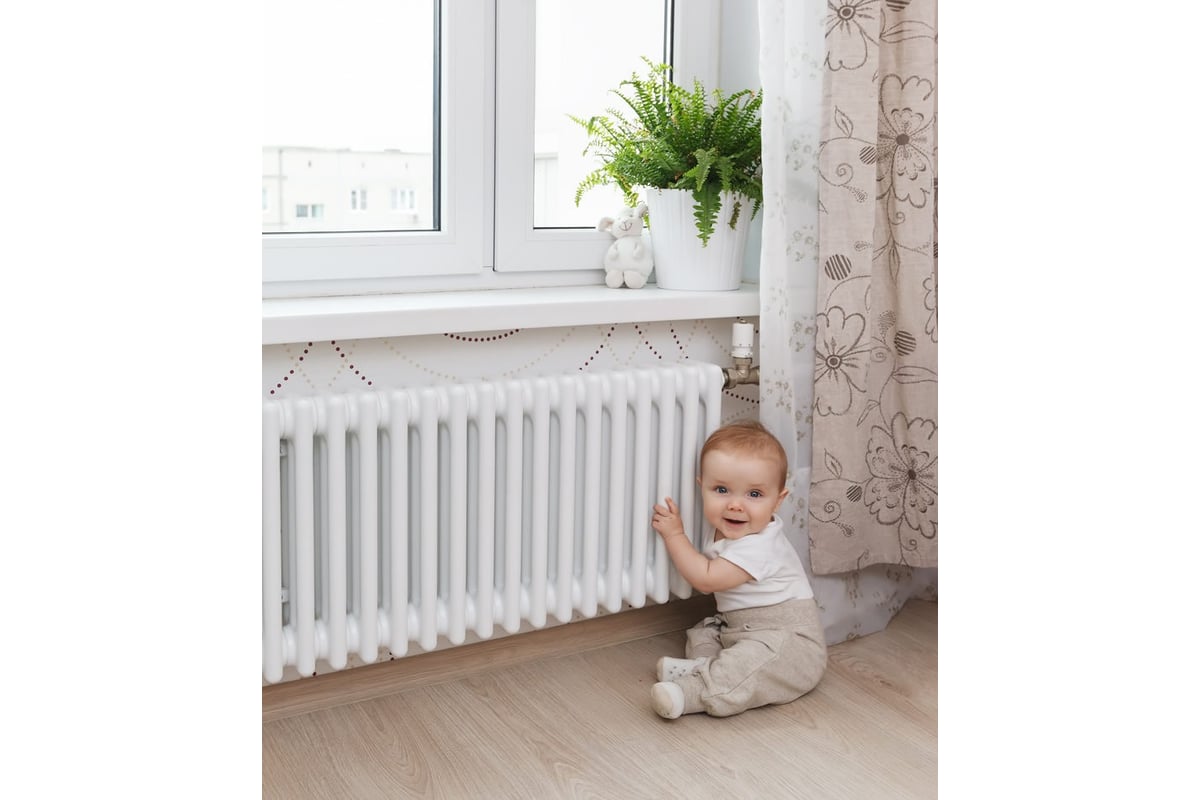 Трубчатый радиатор Zehnder удалить Charleston 3037/30/№1270/RAL 9016, 3/4