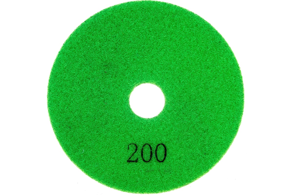 Алмазный гибкий шлифовальный гальванический круг 100 мм, № 200 Hilberg 560200