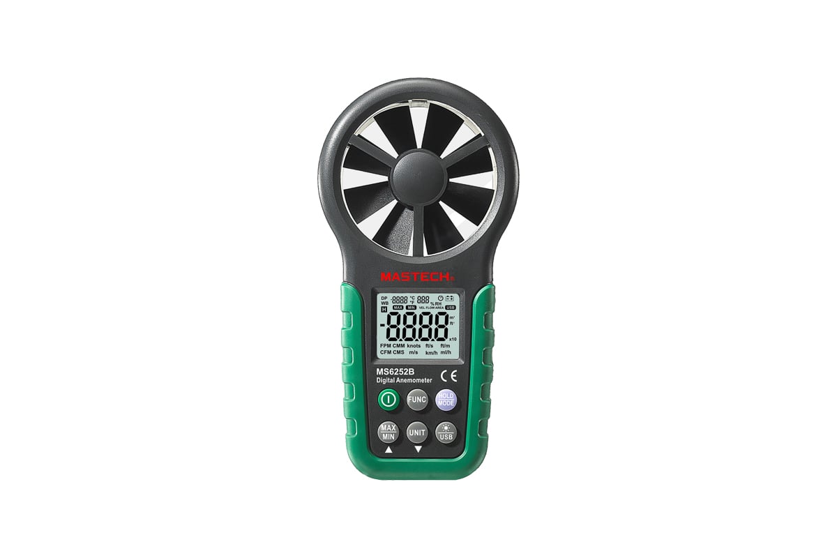 Цифровой анемометр Mastech MS6252B 13-1272