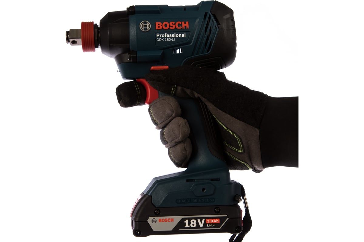 Аккумуляторный гайковерт Bosch GDX 180-LI 0.601.9G5.220
