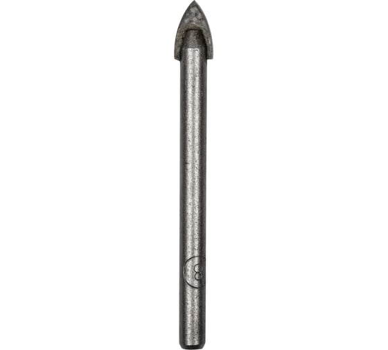 Сверло по стеклу и кафелю (8 мм; цилиндрический хвостовик) Kranz KR-12-6805