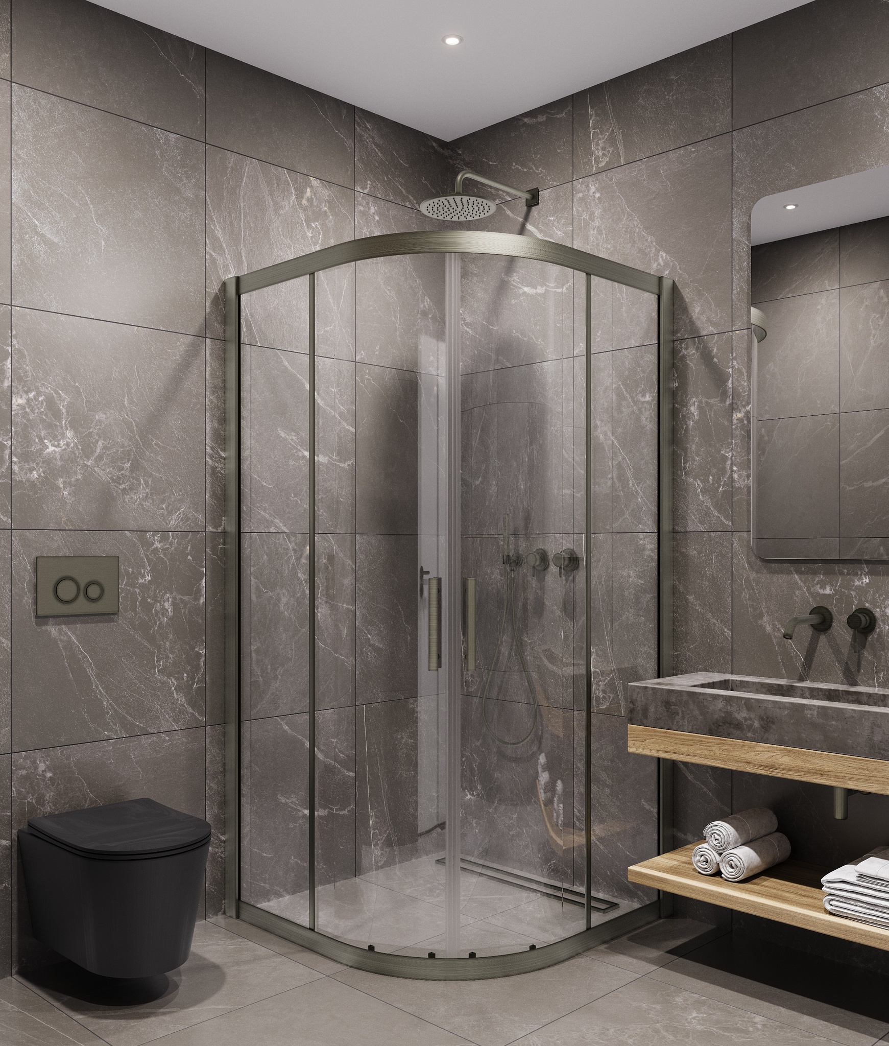 Душевой уголок Timo TPSS-100/13C-8 100x100 прозрачный, никель