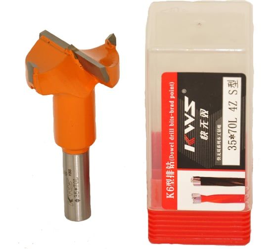 Сверло чашечное KWS HW для станка 35х70.0 L K6 4040-02002-3570L4