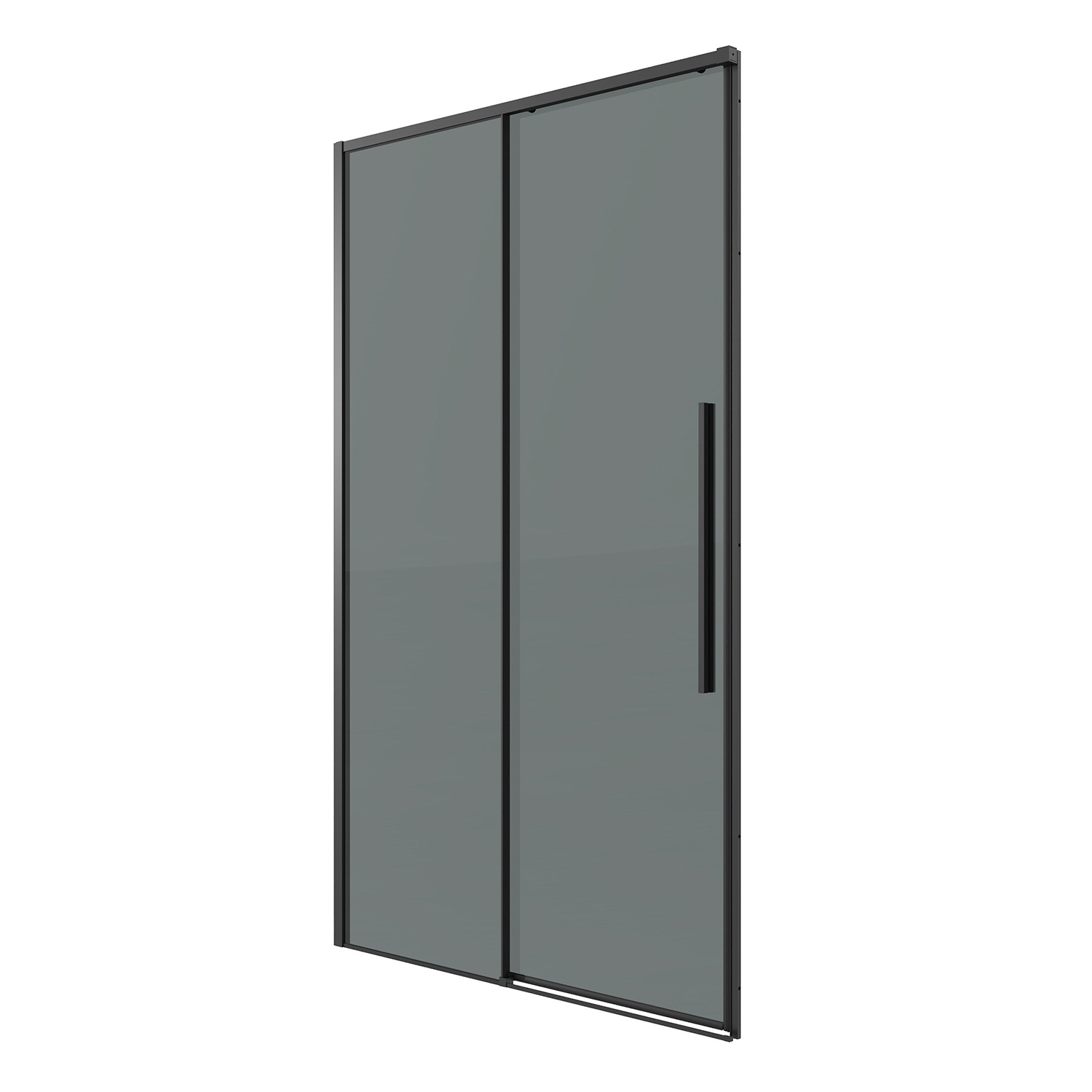 Душевая дверь Grossman Galaxy 140x195 тонированное, черный матовый 100.K33.01.140.21.10