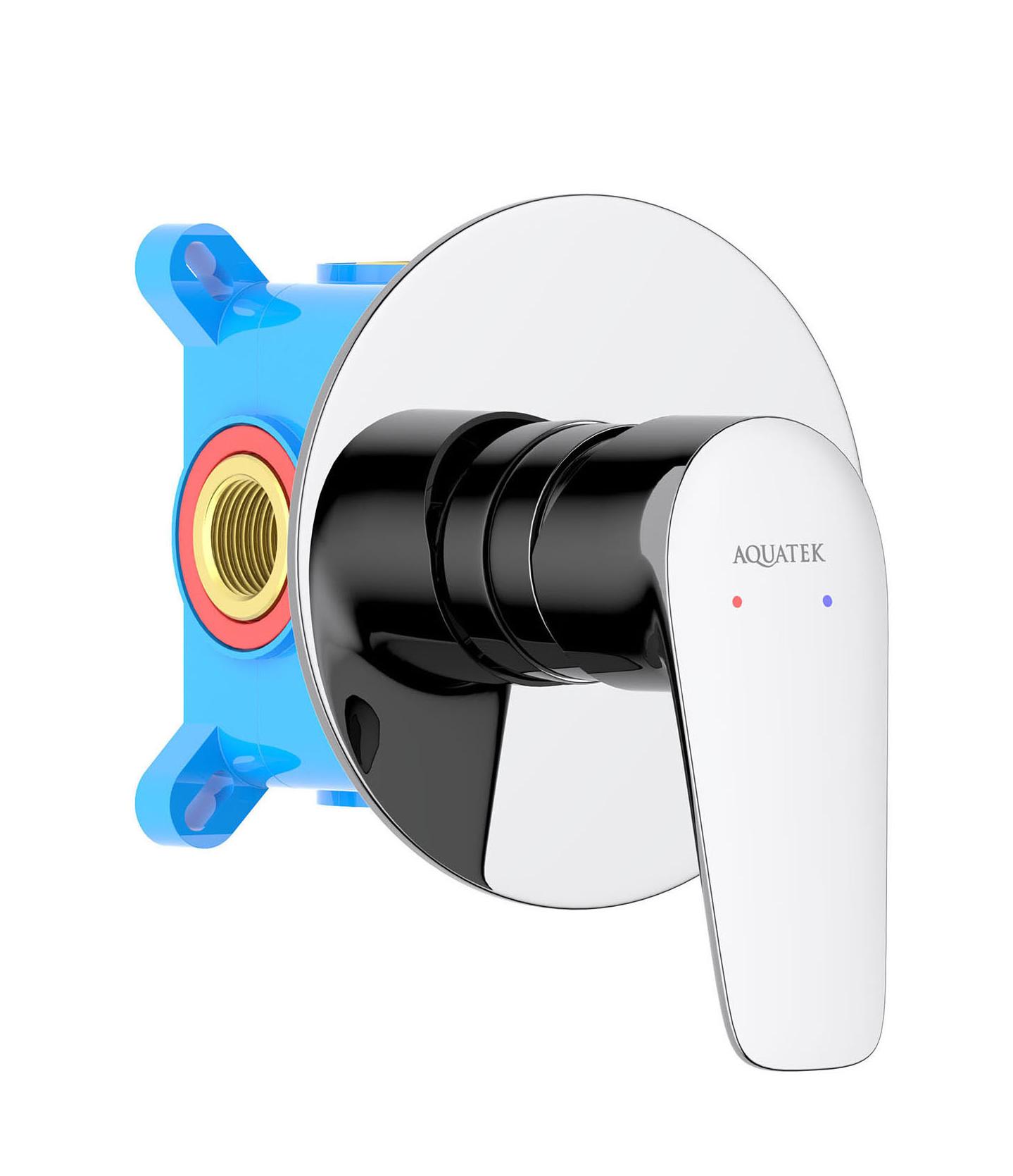 Смеситель для душа Aquatek Бетта AQ1166CR хром