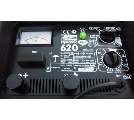 Пускозарядное устройство (230V, 12-24V) Telwin DYNAMIC 620 START 829384