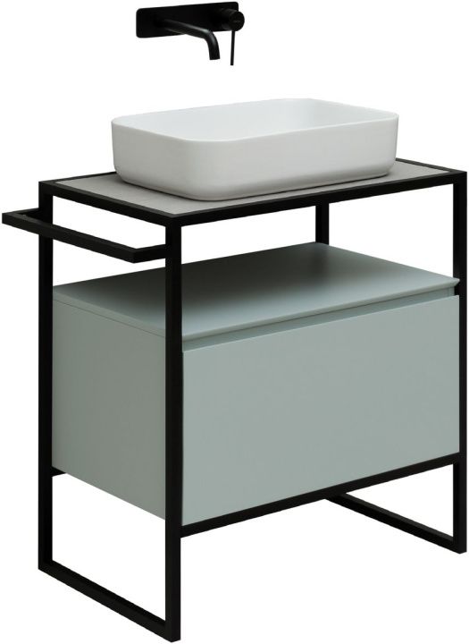Мебель для ванной Allen Brau Priority 70 см, рapyrus white matt