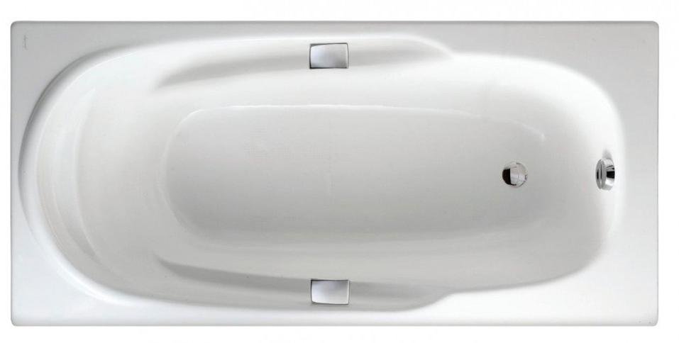 Чугунная ванна Jacob Delafon Adagio 170x80см E2910-00 с отверстиями под ручки