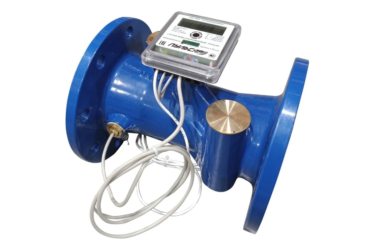 Ультразвуковой счетчик для воды Пульсар Ду100; Qn=150м3/ччac; L=250mm; Тmax=105С: исп. 1 Н00009888