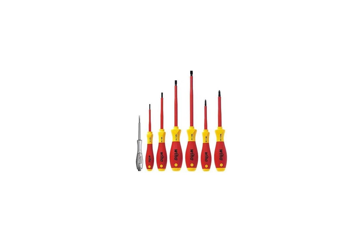 Набор отверток SoftFinish electric 320N SF K7 7 шт Wiha 00834