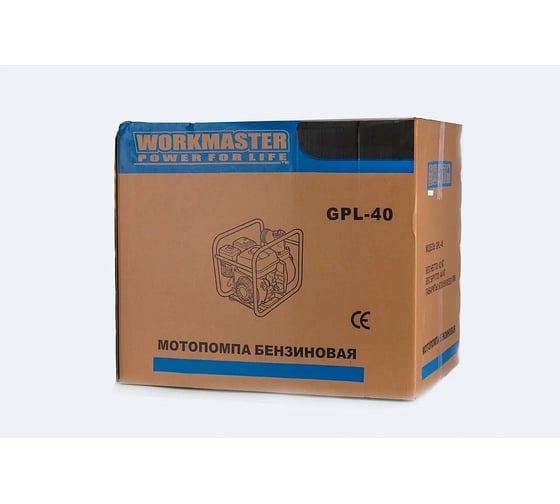 Бензиновая мотопомпа WorkMaster GPL-40