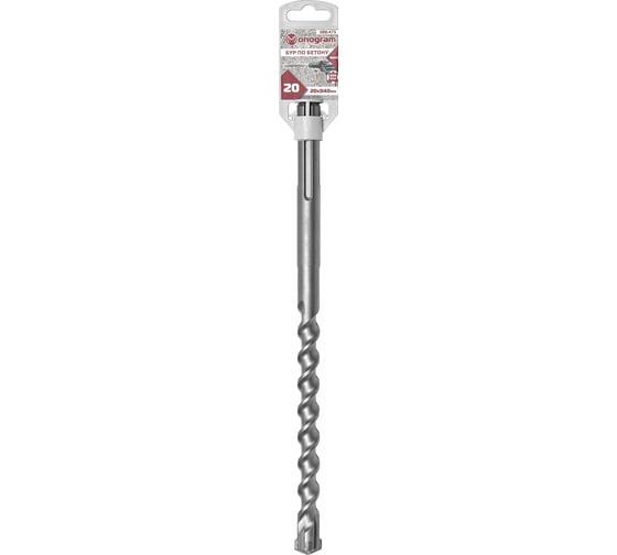 Бур по бетону Special (20x200х340 мм; SDS-max) MONOGRAM 088-475