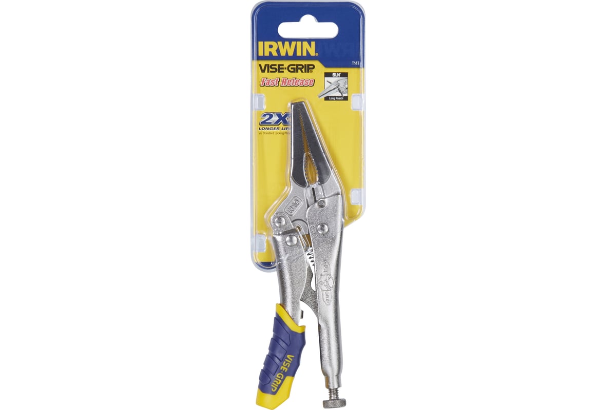 Длинногубцы с фиксатором Irwin FASTRELEASE 6LN T14T