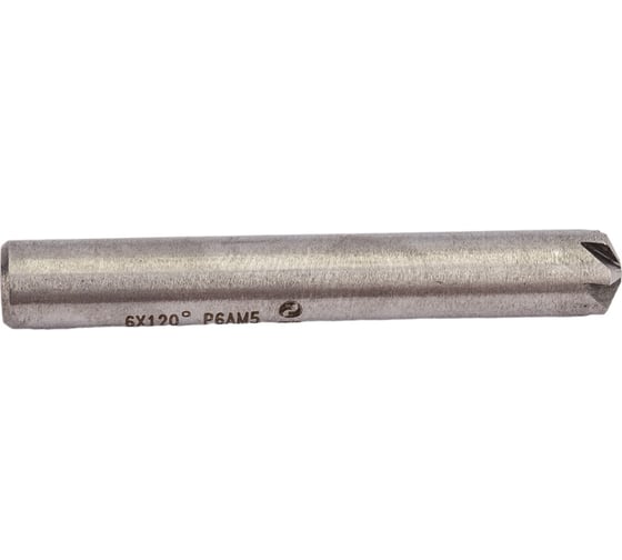 Зенковка (6x4x42 мм; конус 120 градусов; d хв=6 мм; Р6АМ5; ц/х; Z=6) CNIC 44910