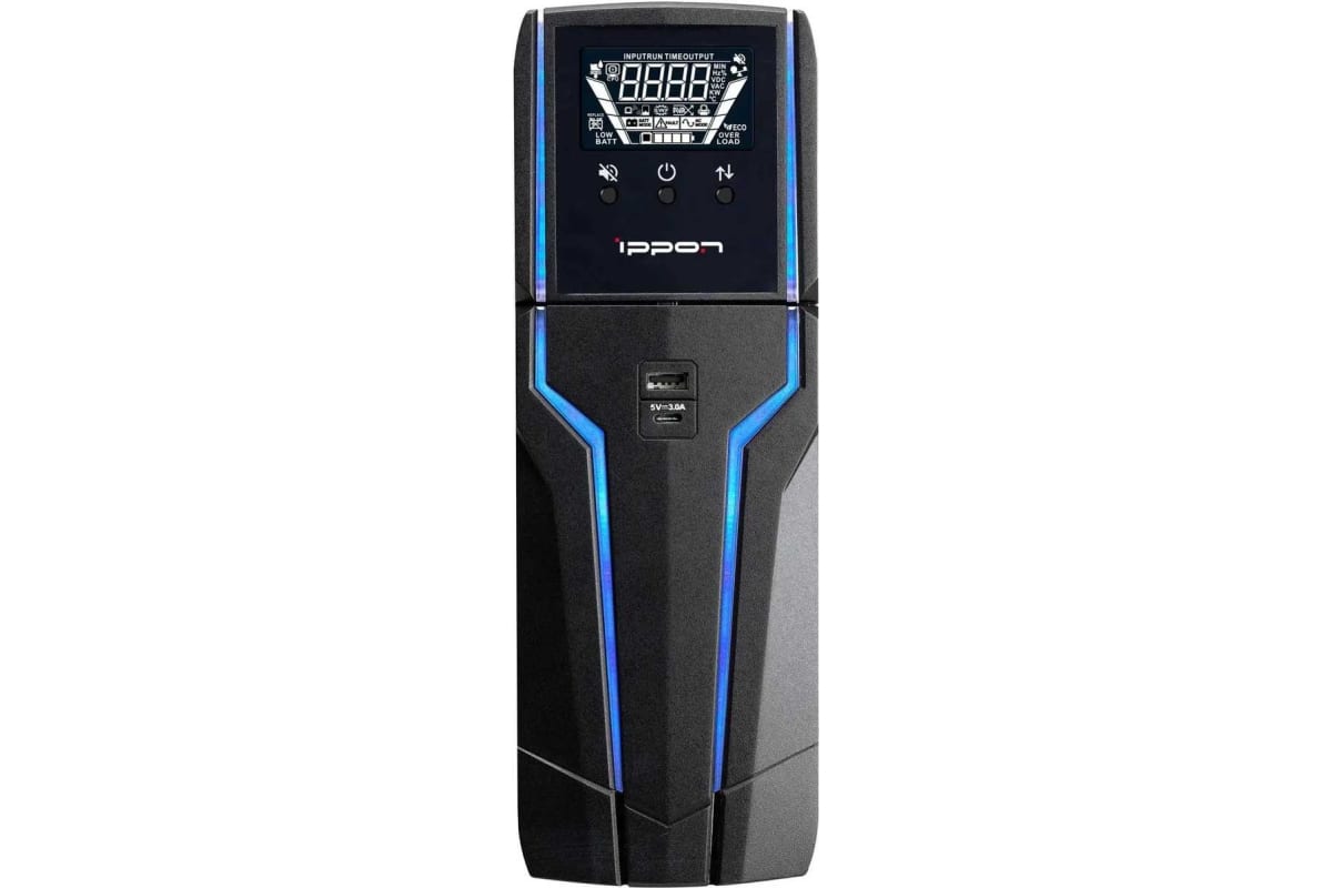 Источник бесперебойного питания Ippon Game Power Pro 1500 900Вт 1500ВА черный 1908312