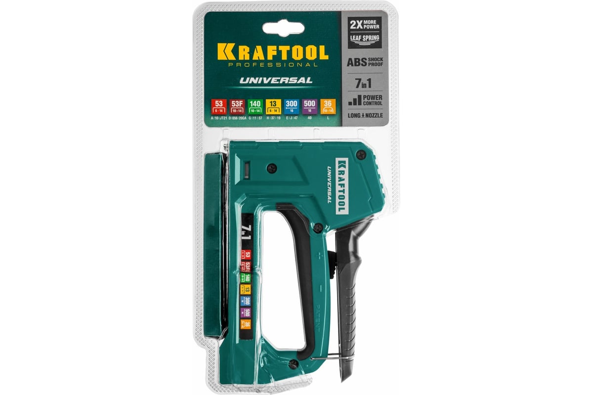Cтеплер тип 53 (6-14мм)/140 (8-14 мм)/13/ 53F/36/500 Kraftool Universal 31524
