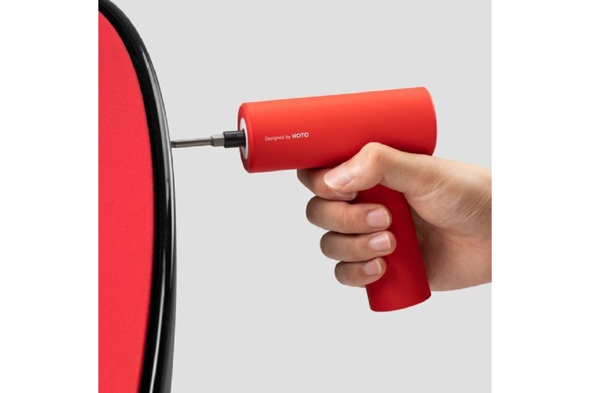 Аккумуляторная отвёртка Hoto cordless screwdriver, красный HTE0006GL