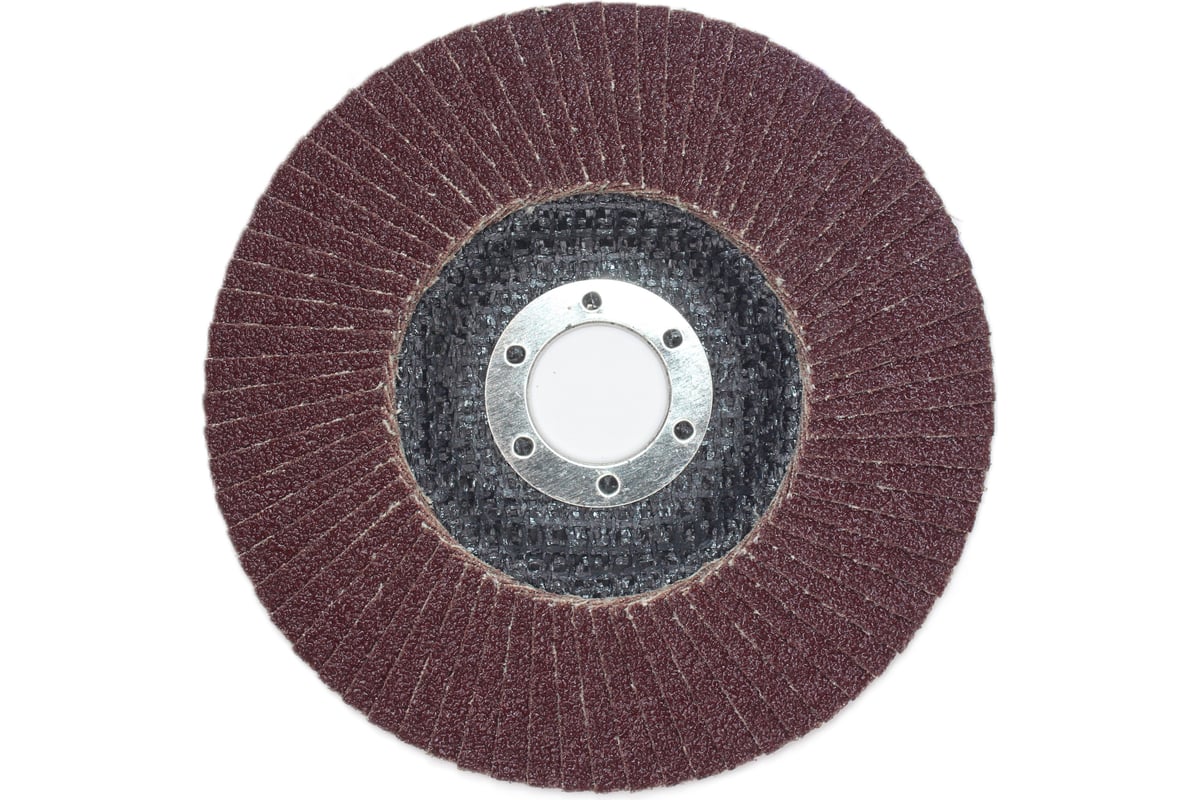 Лепестковые тарельчатые круги (прямые) FLD-20 D125 мм, P80 R2R 8030-2012580