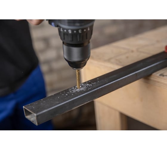 Сверло по металлу Flex 202-143 DR MT (6х87 мм; HSS-4241 TIN) Hammer 62433