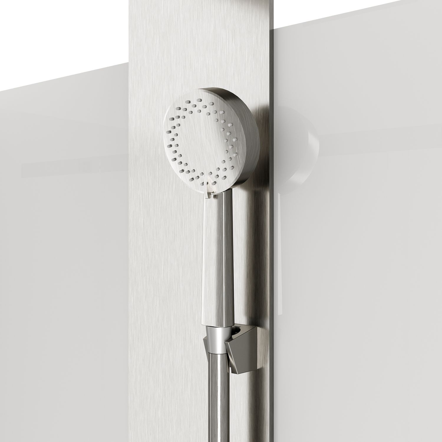 Душевая кабина Black&White Galaxy G8708N 110x80 брашированный никель