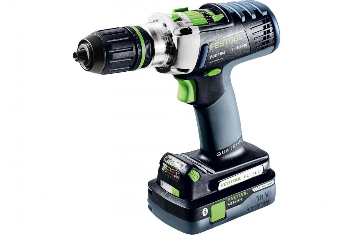 Ударная аккумуляторная дрель-шуруповерт Festool PDC 18/4 5,2/4,0-Plus 576467