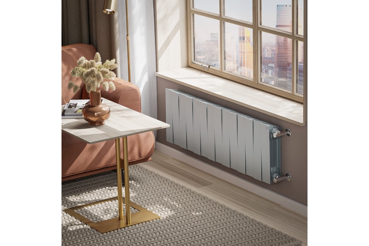 Радиатор Royal Thermo PianoForte 300 /Silver Satin - 14 секц. НС-1346077