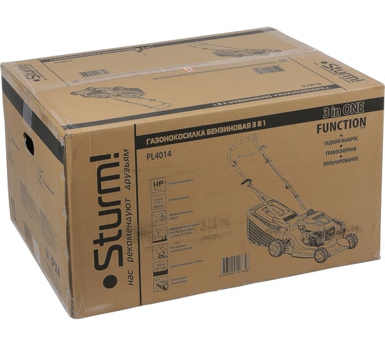 Бензиновая газонокосилка Sturm PL4014