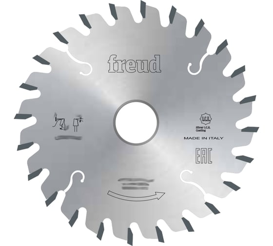 Пила дисковая Freud 180х45 мм, Z36, HM Li25M47NE3