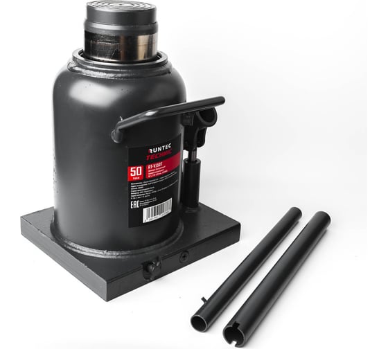 Домкрат бутылочный профессиональный RUNTEC 50 т, 270-420 мм TECHNIC RT-VJ50T