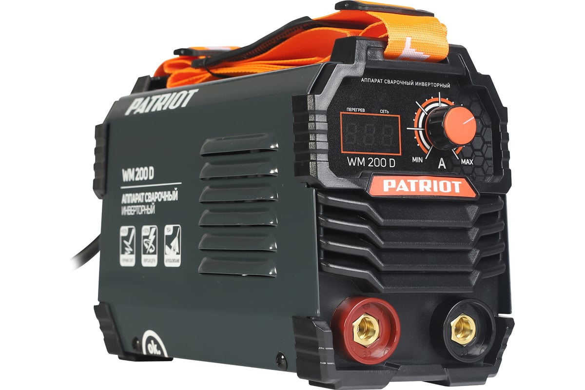 Сварочный инверторный аппарат Patriot WM200D 605302020