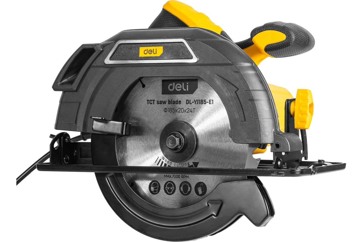 Циркулярная пила Deli DL-YJ185-E1 1300 Вт 103011