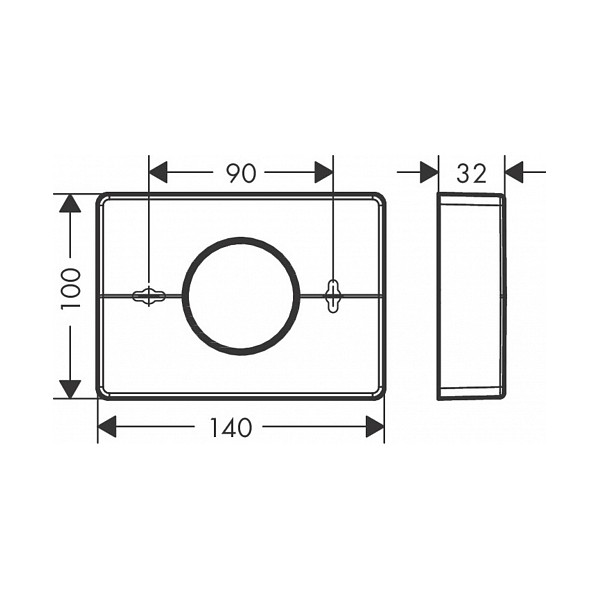 Диспенcер для гигиенических пакетов Hansgrohe AddStoris 41773000 хром