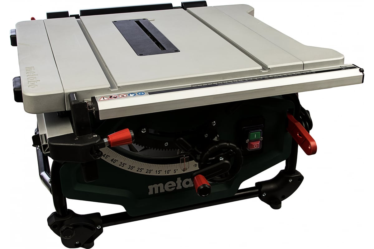 Дисковая настольная пила без ножек Metabo TS 216 Floor 600676000